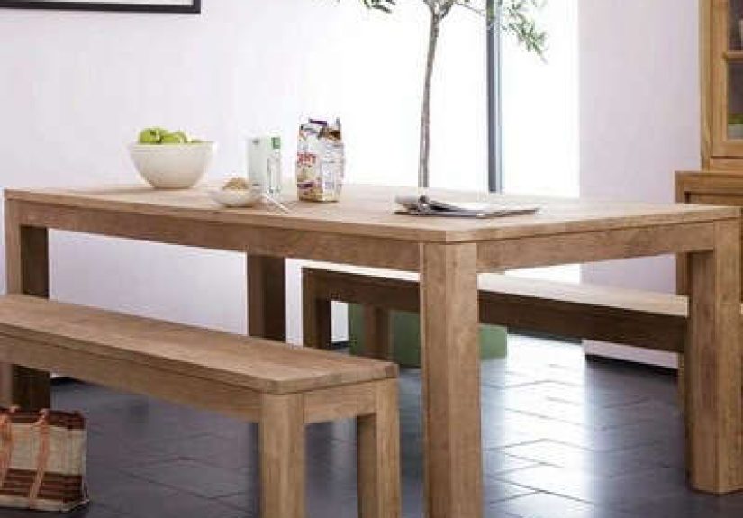 Teak Dining Table Kubus Collection