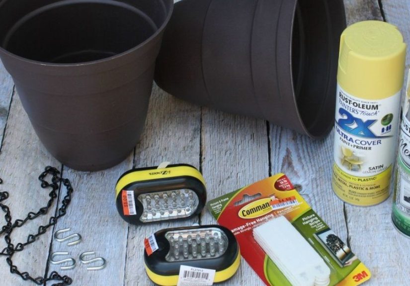 Upcycled Patio Lights