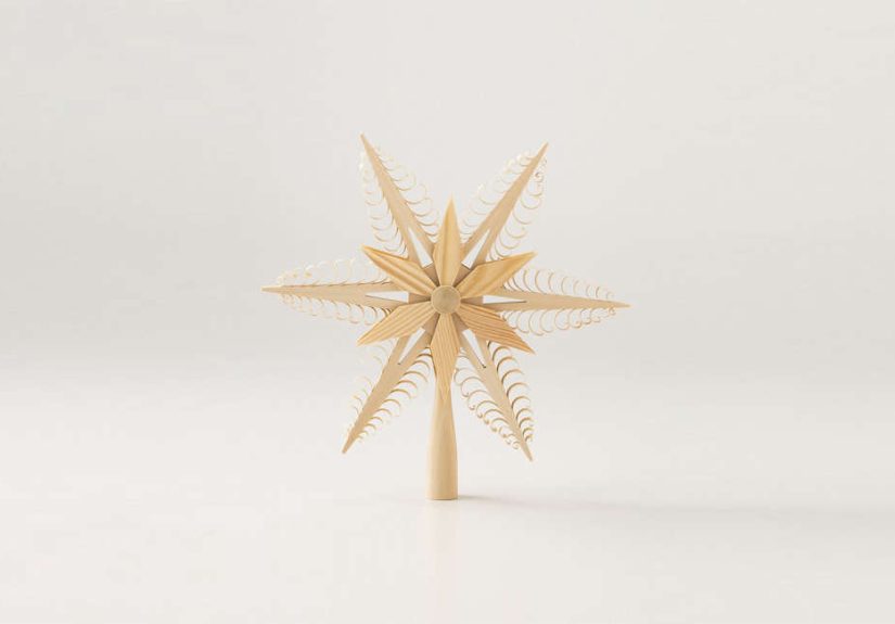 Wooden Folk Art Tree Topper