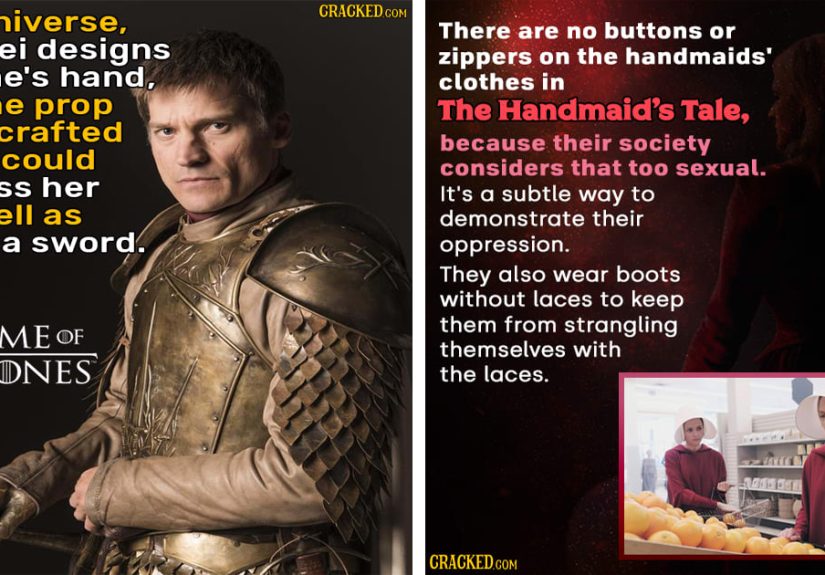 28 Characters' Costumes With Eyebrow-Arching Details