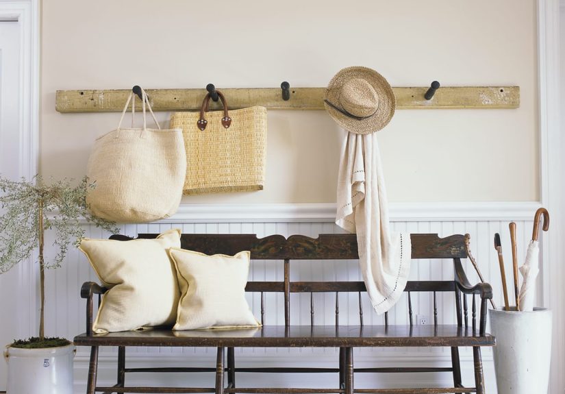 7 Storage Solutions for the Mudroom-Less