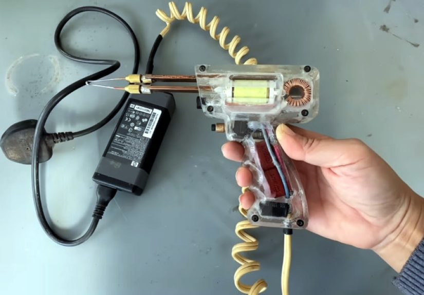 A Low Voltage Solder Gun From Scratch
