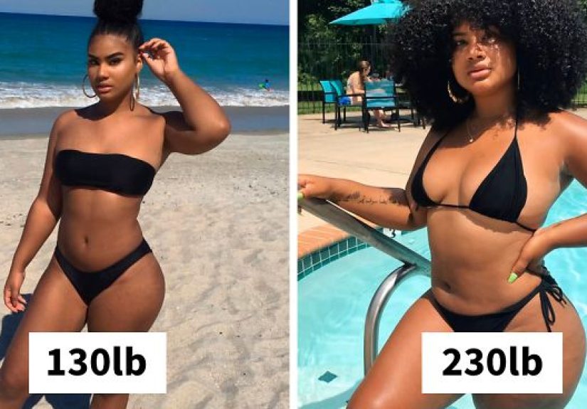 Before & After Weight Gain Pics To Celebrate Self-Love