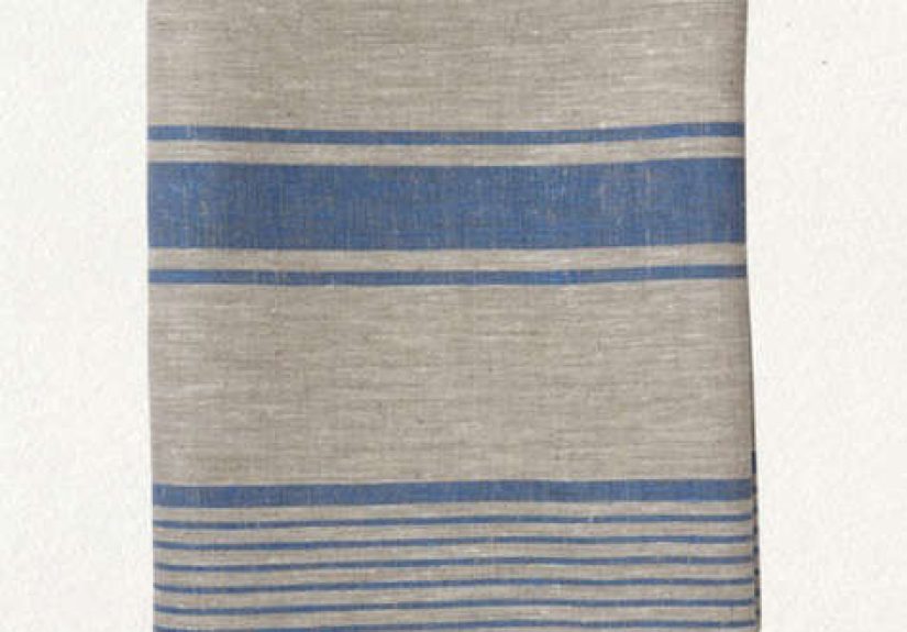 Blue Stripe Tablecloth