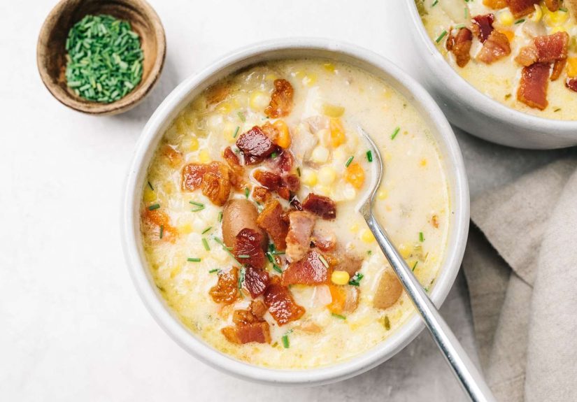 Corn Chowder With Bacon Recipe