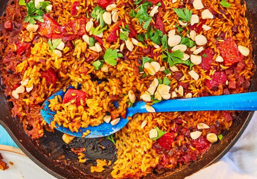 Easy One-Pot Spanish Baked Rice Recipe
