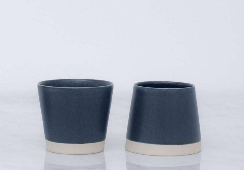 Halston Espresso Cups - Navy
