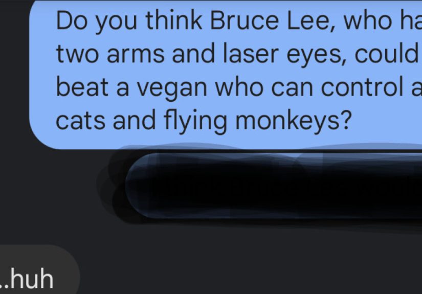Hey Pandas, Ask A Friend This Question Over Text And See How They Respond!