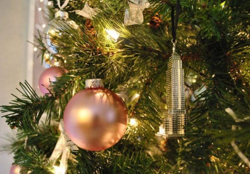 Our Green, Pink, And Silver Christmas Tree