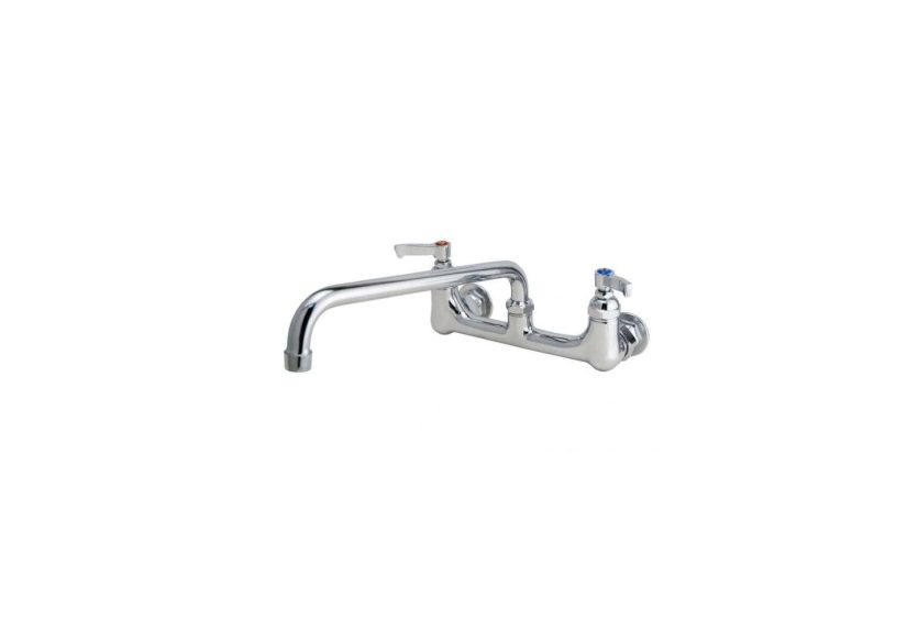 Signature Hardware Heavy Duty Wall-Mount Faucet with 12 in. Swing Spout