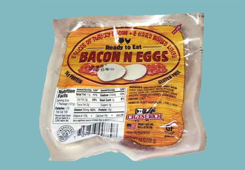 Tainted Eggs Lead to Recall of Cheesewich Snack
