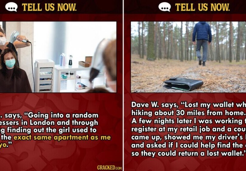 Tell Us Now: 15 Hard-To-Believe Coincidences