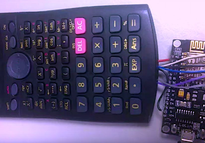 The Connected Calculator With ESP8266