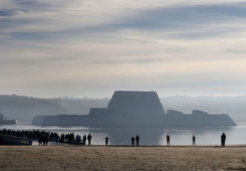 The USS Zumwalt Is So Stealthy It Needs Reflectors To Be Seen